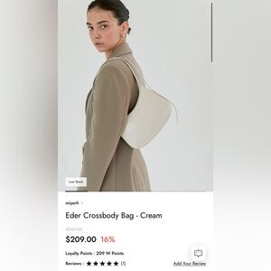 miyerh>
Eder Crossbody Bag - Cream